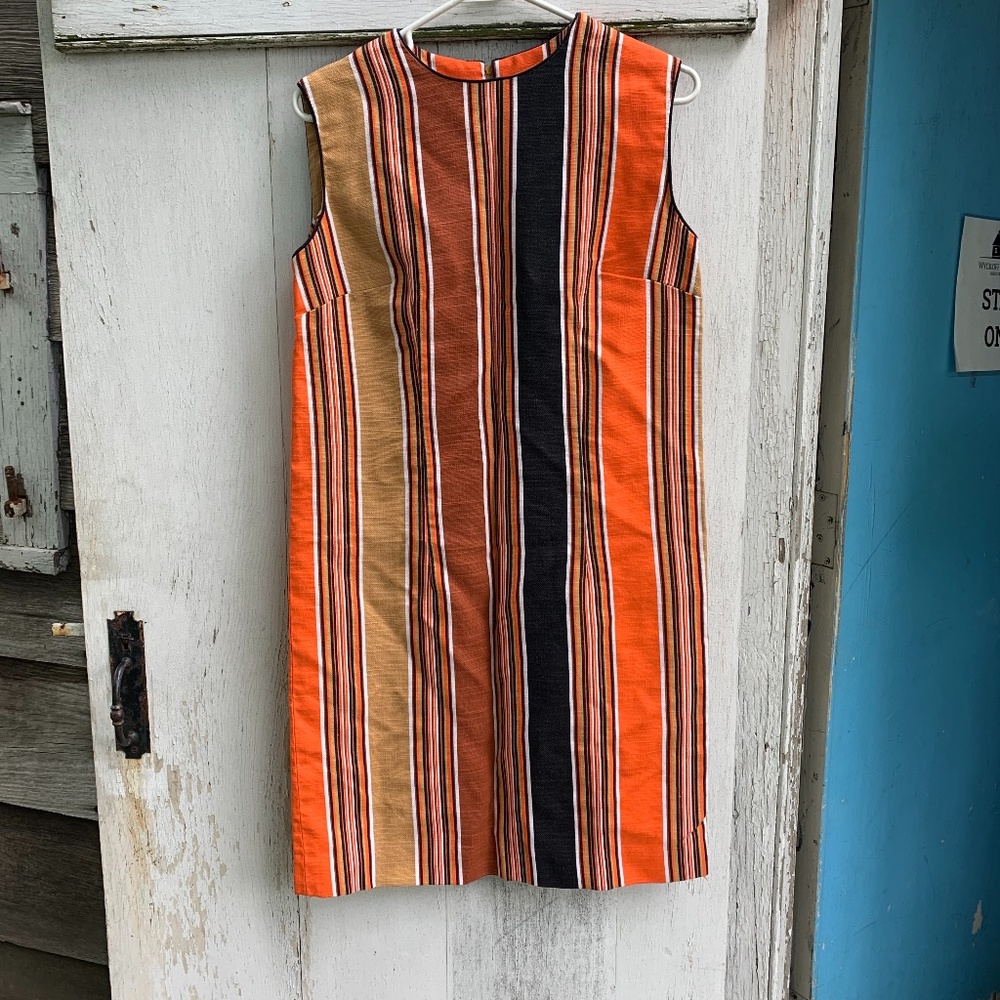 Vintage 1960's Linen Dress